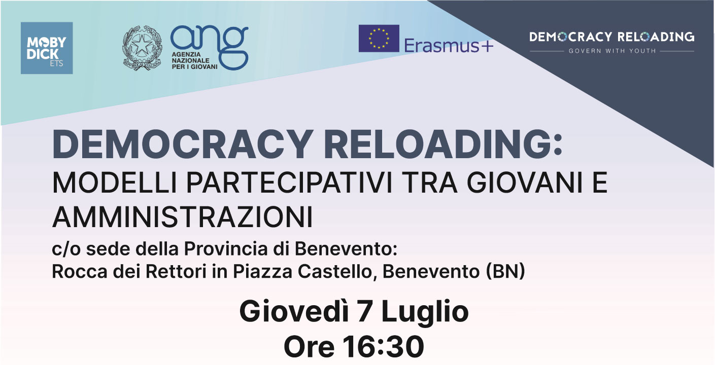 Democracy Reloading approda a Benevento.