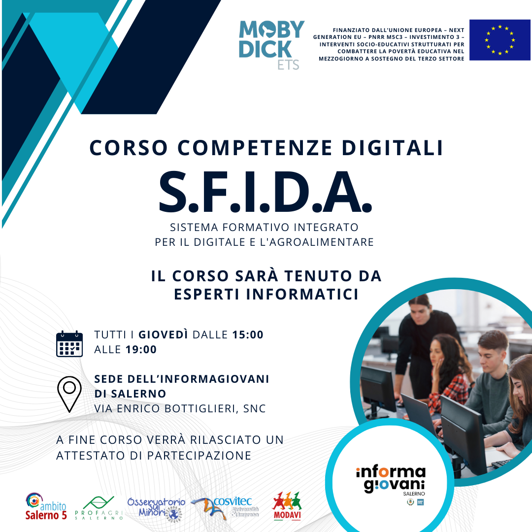 Parte il progetto S.F.I.D.A.